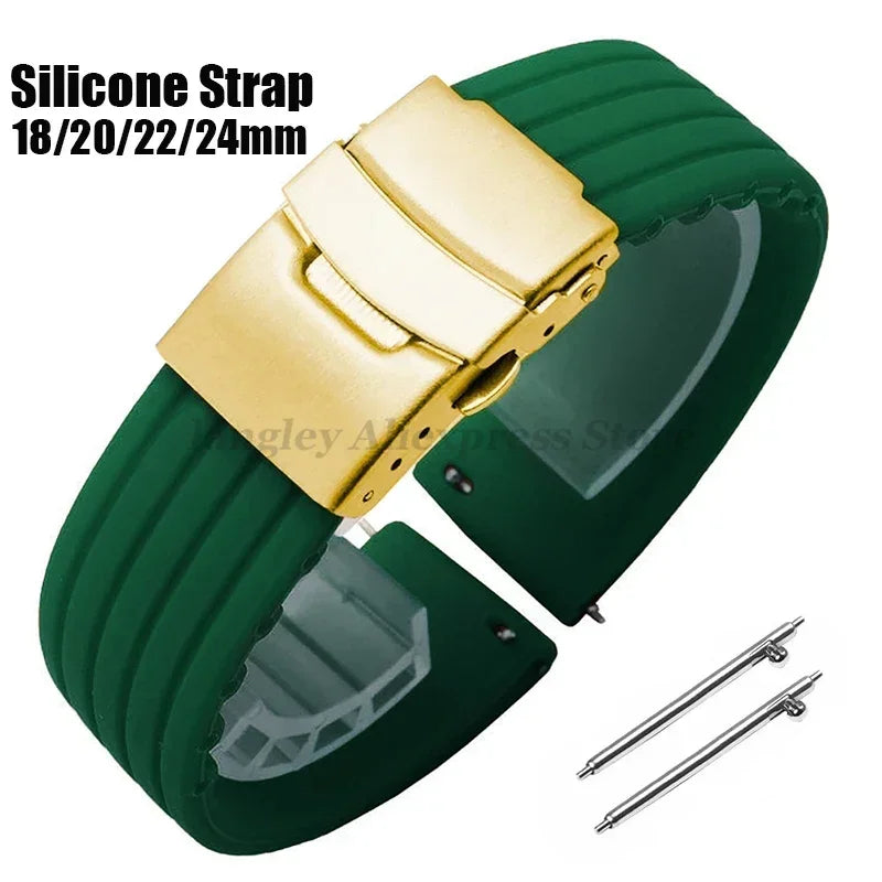 Quick Release Silicone Watchband Huawei — Swuffy