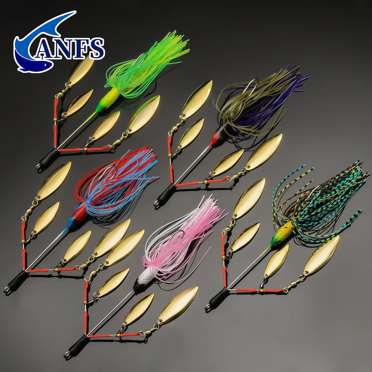 Multi-Blade Spinner Bait — Swuffy