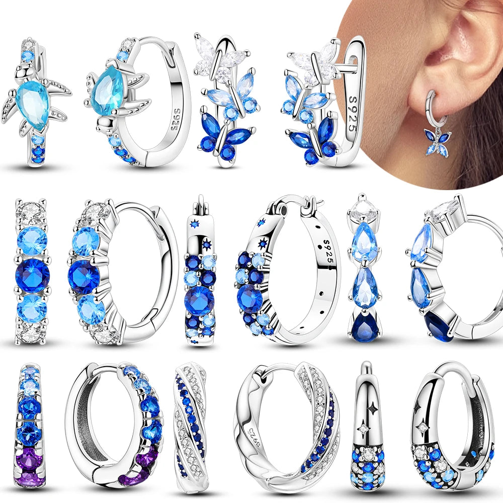 Blue Zircon Silver Ring — Swuffy