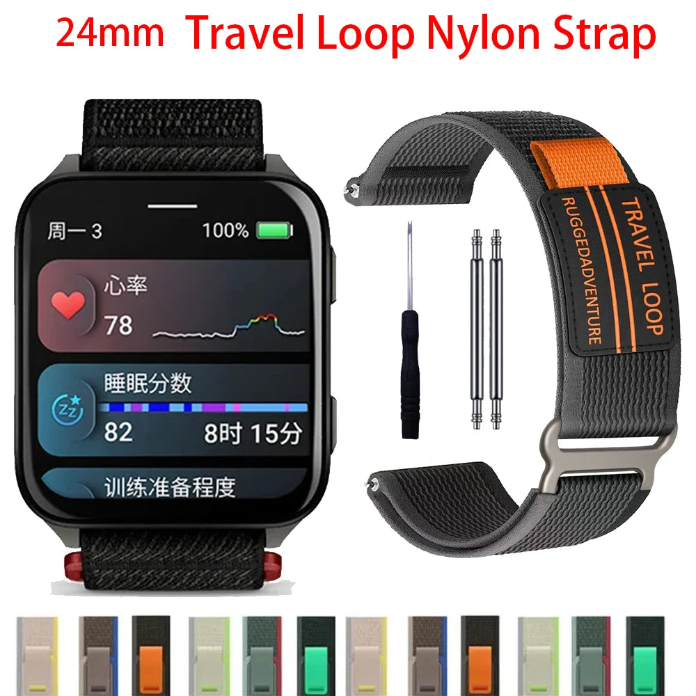 Travel Loop Nylon Strap Garmin — Swuffy