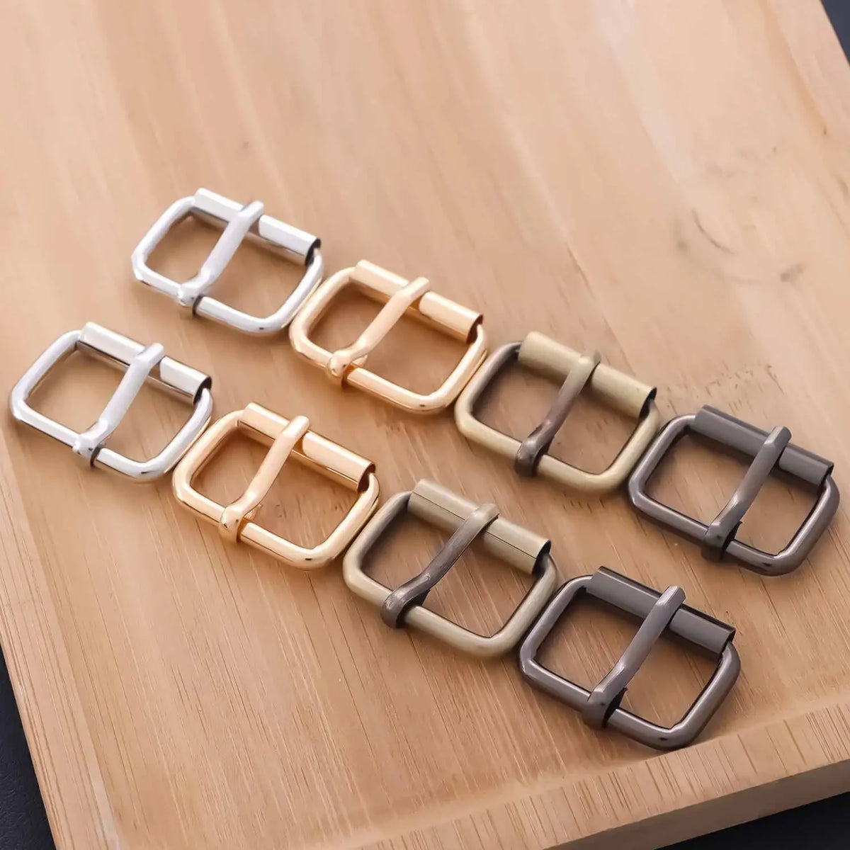 Roller Buckle Metal Adjustable Belt — Swuffy