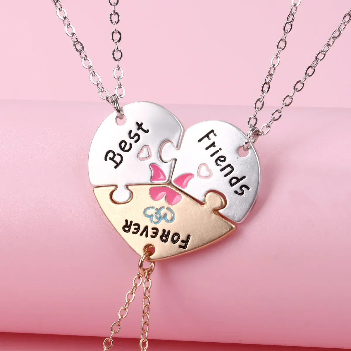 Heart Shaped Friends Forever Necklace — Swuffy