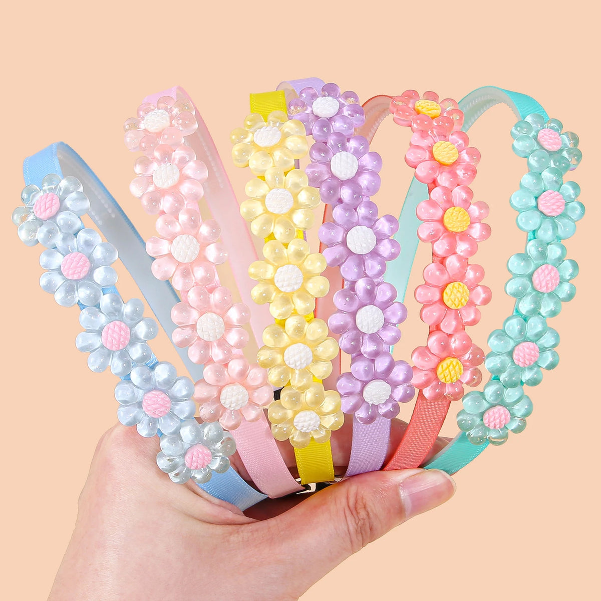 Girls Headband Candy Flower Hairbands — Swuffy