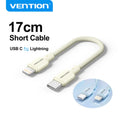 Vention Lightning Cable Short USB — Swuffy