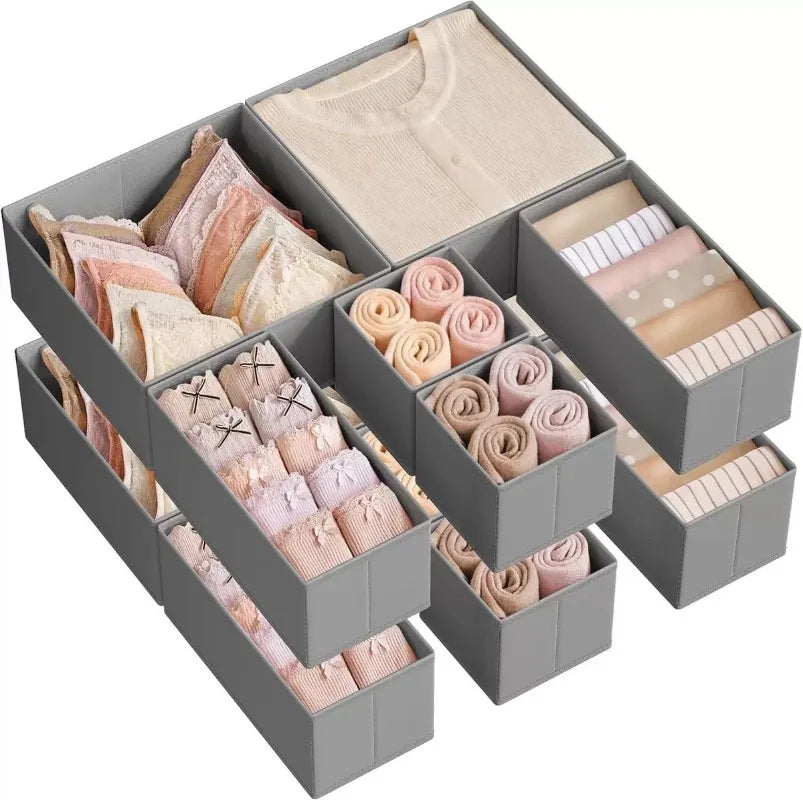 Underwear Storage Box Foldable Non — Swuffy
