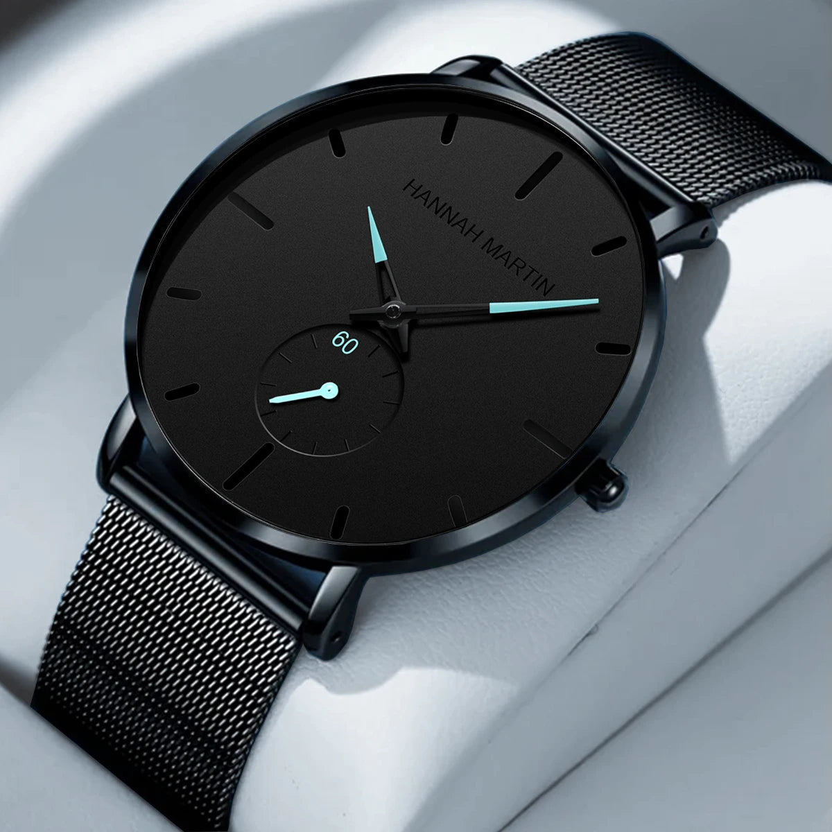 Watch Blue Black Timing Small — Swuffy