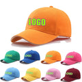 Custom Logo Cotton Baseball Caps — Swuffy