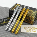 Metallic Waterproof Permanent Marker Pens — Swuffy