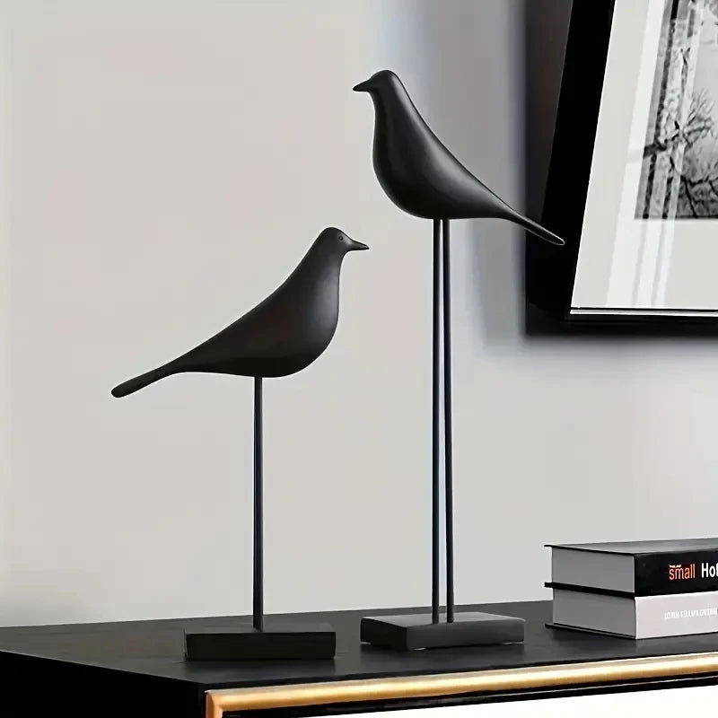 Resin Bird Statue Handicrafts Decoration — Swuffy