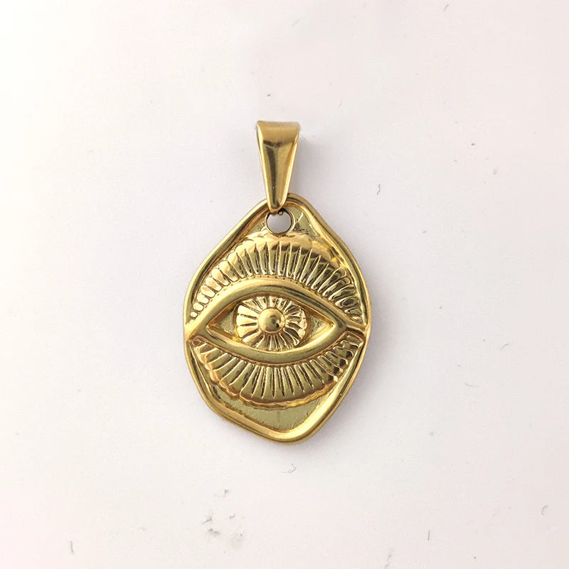 Hip Hop Eyes Evil Necklace — Swuffy