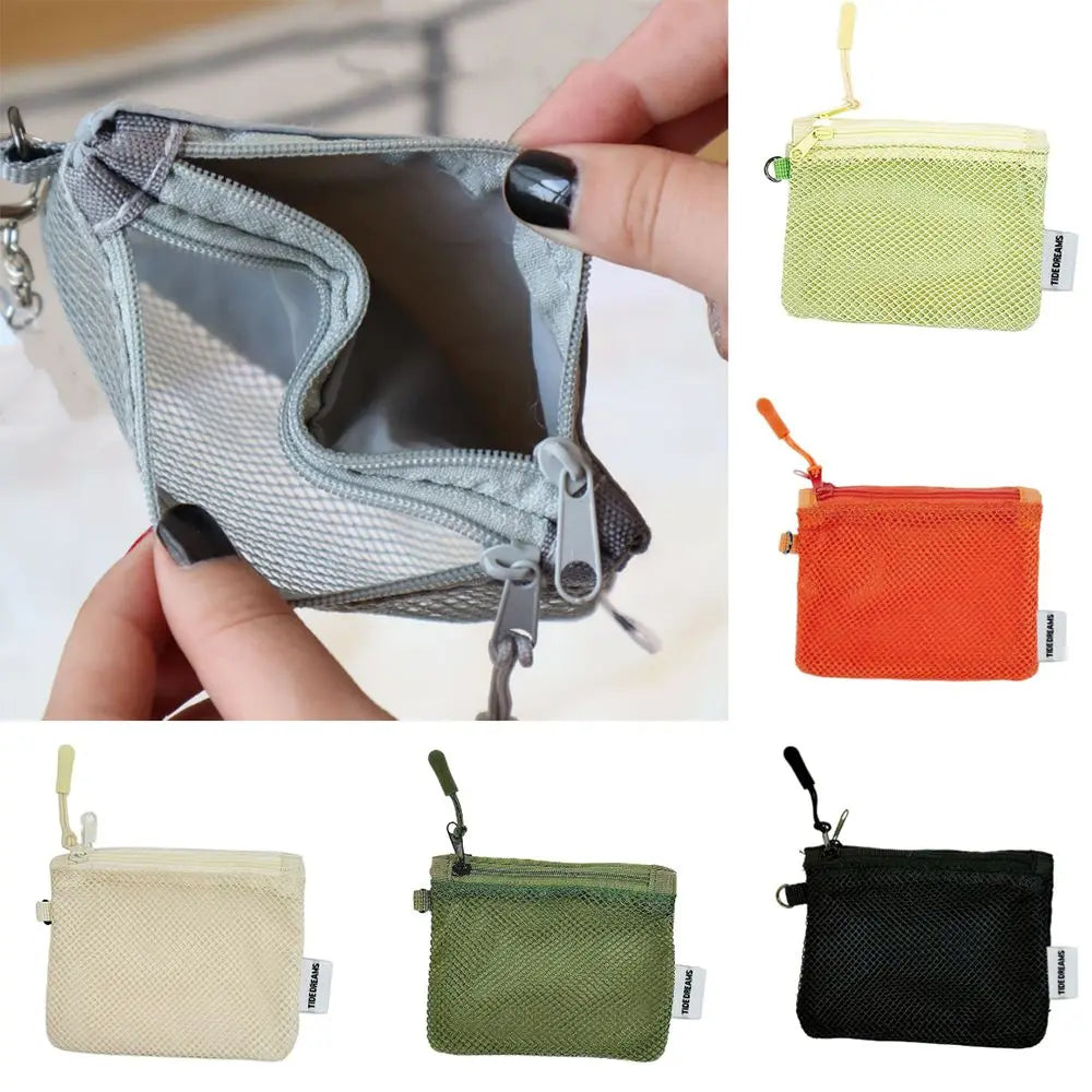 Double Zipper Mesh Storage Bag — Swuffy