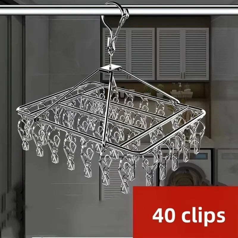 Stainless Steel Laundry Hanger Clothes — Swuffy