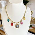 Retro St Benedict Rosary Necklace — Swuffy