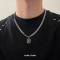 Titanium Steel Lucky Pendant Necklace — Swuffy