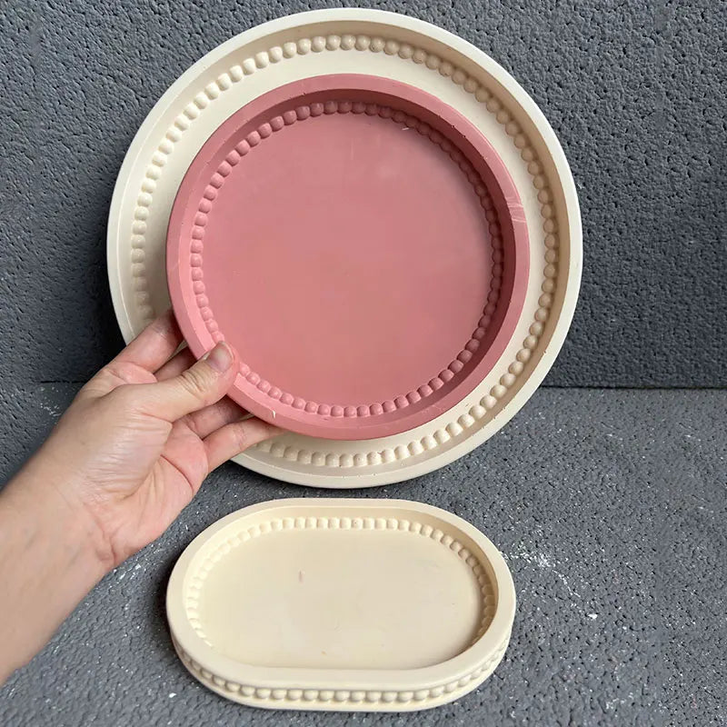 Round Bubble Storage Tray Silicone — Swuffy