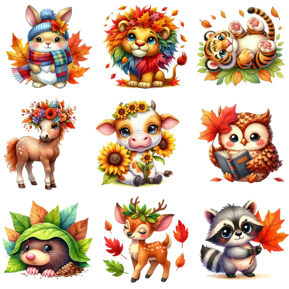 Kids Autumn Animal Tiger Raccoon — Swuffy