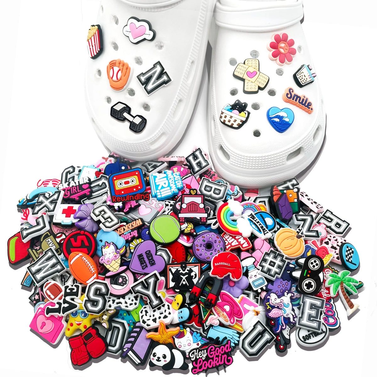 Random Non Repeat Shoe Charms — Swuffy