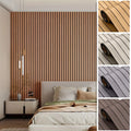 Wooden Grid Wall Sticker Self — Swuffy
