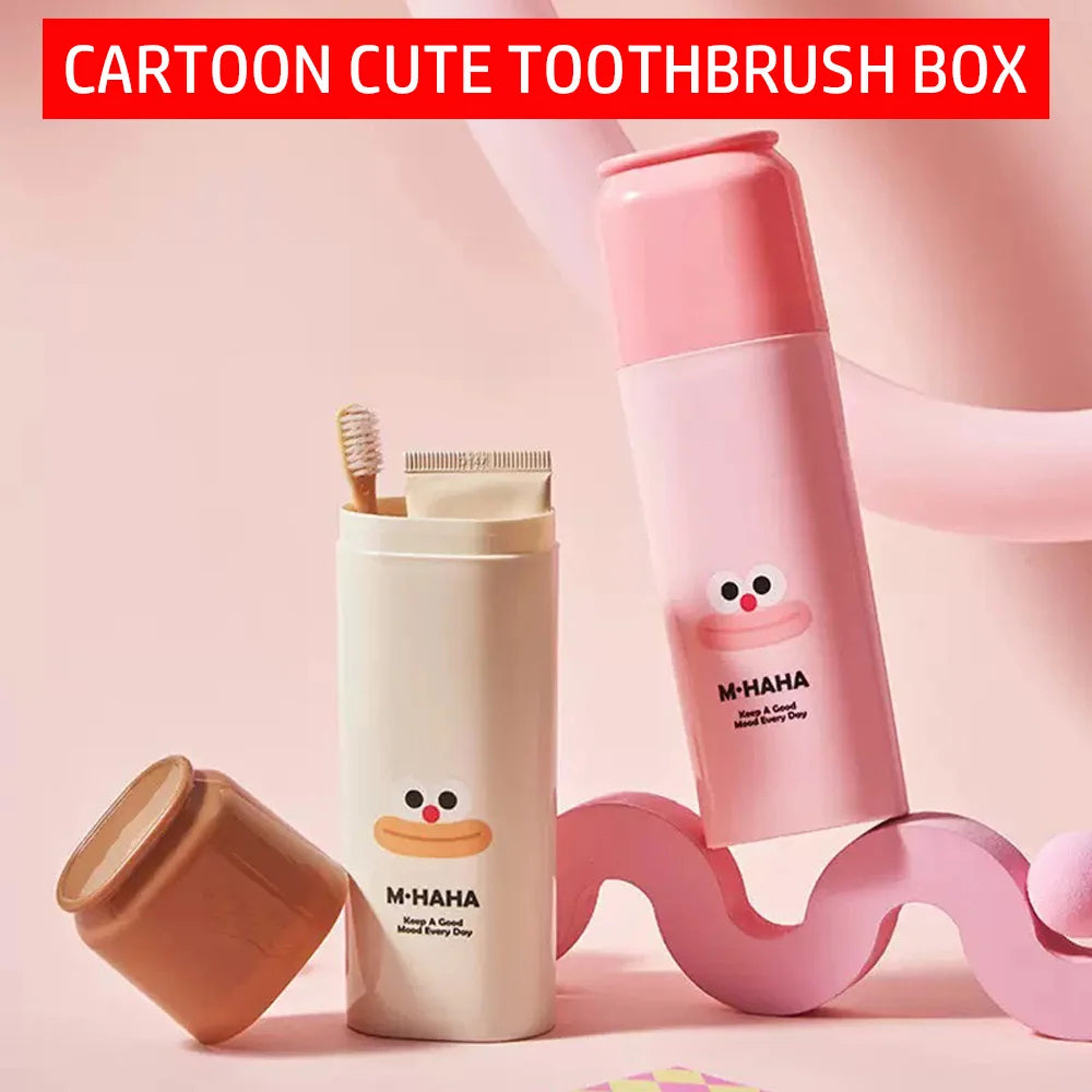 Toothbrush Travel Container Travel Mouthwash — Swuffy
