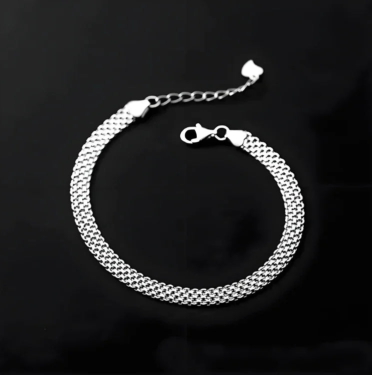 Sale Sterling Silver Bracelets Mesh — Swuffy