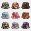 Panama Bucket Hats Ethnic Pattern — Swuffy