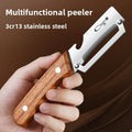 Classic Wooden-Handle Vegetable Peeler — Swuffy