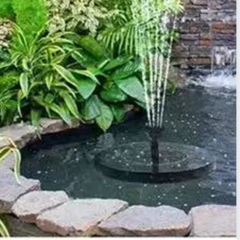 Solar Water Fountain Pool Pond — Swuffy