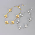 Retro Hollow Zirconia Flower Bracelets — Swuffy
