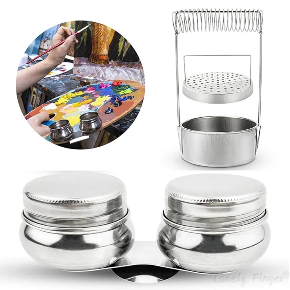 Paint Brush Cleaner Airtight Stainless — Swuffy