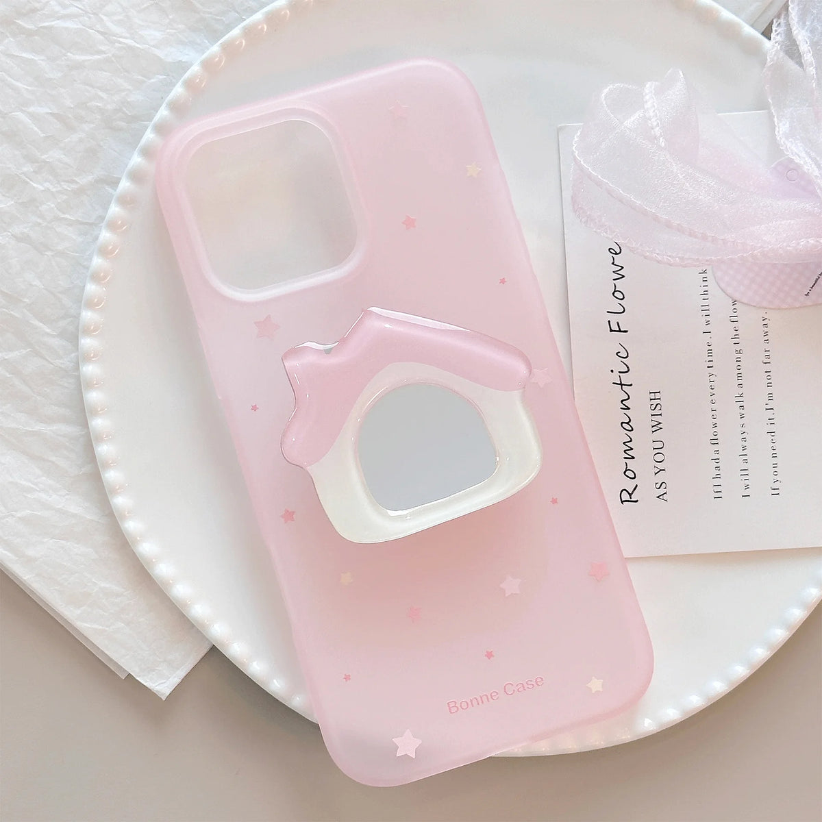 Korean Stars Makeup Mirror Pink — Swuffy