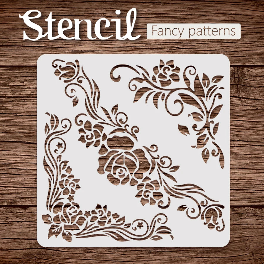 Inch Vintage Rose Flower Wall — Swuffy