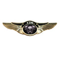 Punk Golden Wings Skull Biker — Swuffy