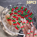 Red Cherry Nail Charms Summer — Swuffy