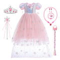 Princess Elsa Dress Girls Cosplay — Swuffy