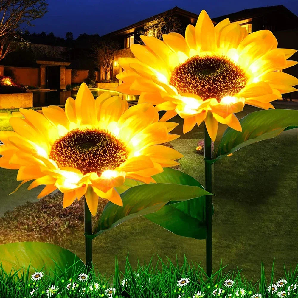 Simulated Outdoor Solar Sunflowers Smart — Swuffy