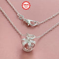 Charms Sterling Silver Crown Necklace — Swuffy