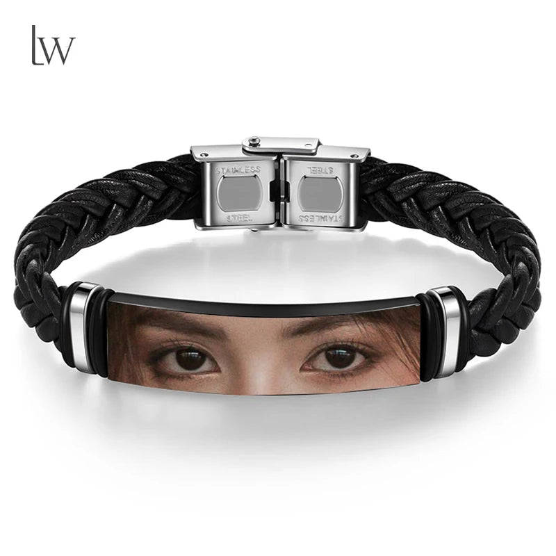 Personalized Eyes Photo Bracelet Custom — Swuffy