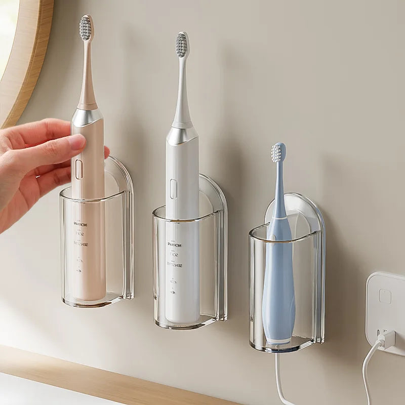 Toothbrush Holders Bathroom Wall Mounted — Swuffy