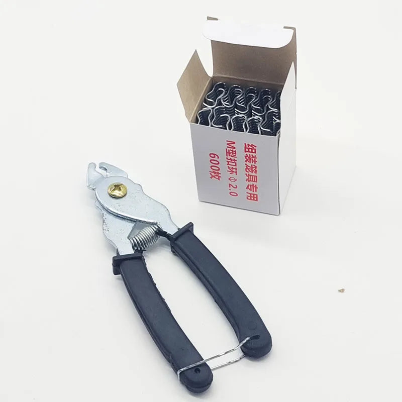 Nuvora Cage Clamp Hog Rings Pliers Poultry Cage — Nuvora