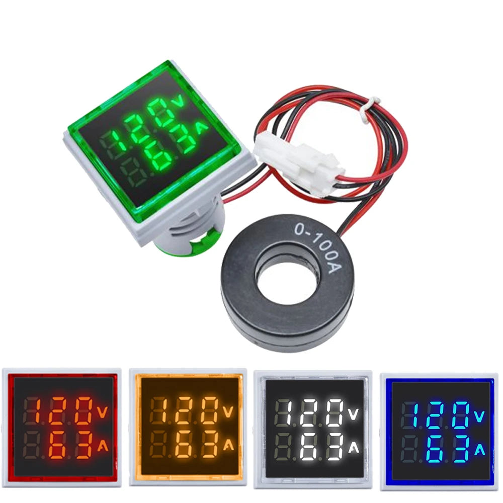 Dual Display Voltmeter Ammeter LED — Swuffy