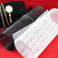 White Plastic Mesh Cloth Bag — Swuffy