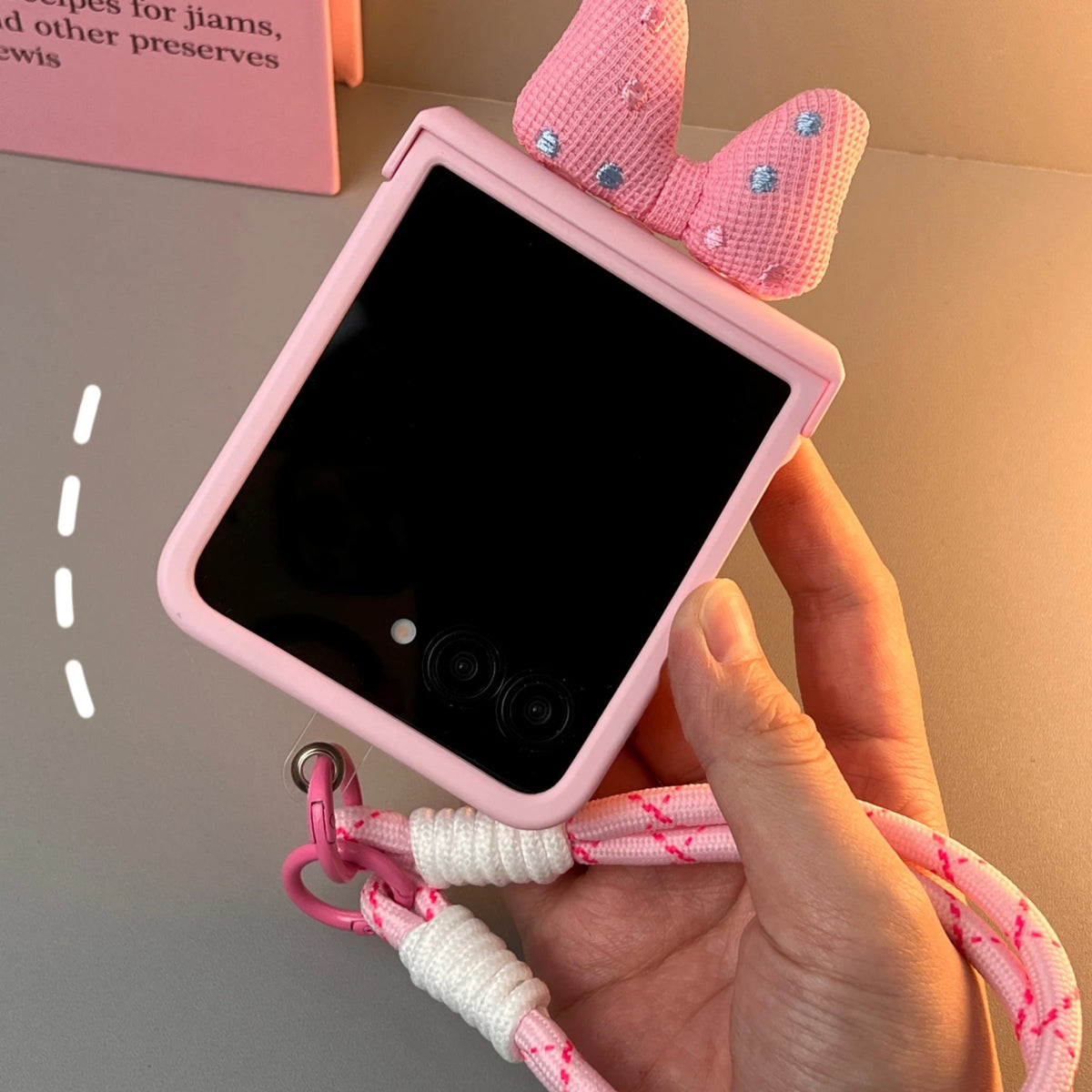 Korean Fresh Pink Soft Bow — Swuffy