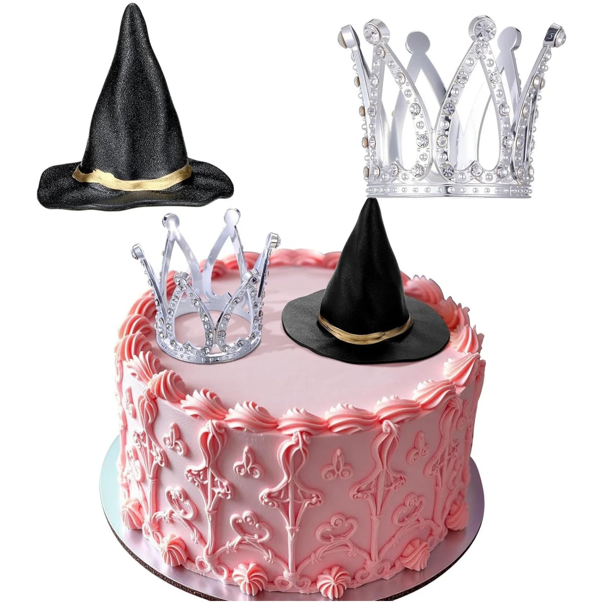 Witch Hat Crown Cake Topper — Swuffy