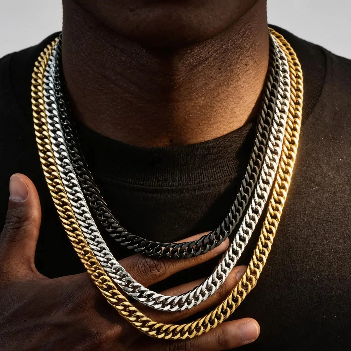 Chunky Miami Cuban Chain Necklace — Swuffy