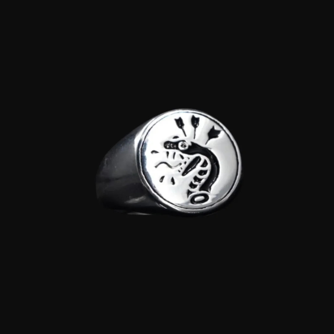 Felled Serpent Ring Stainless Steel — Swuffy