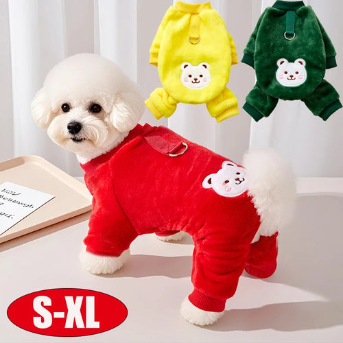 4-Leg Flannel Dog Coat — Swuffy