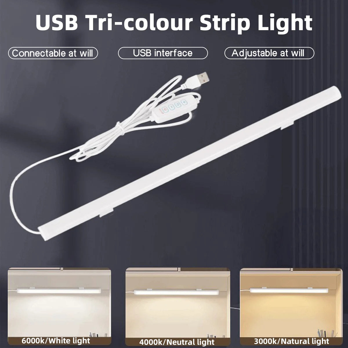 Magnetic Strip LED Night Light — Swuffy