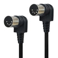 Din Right Angled Midi Cable — Swuffy