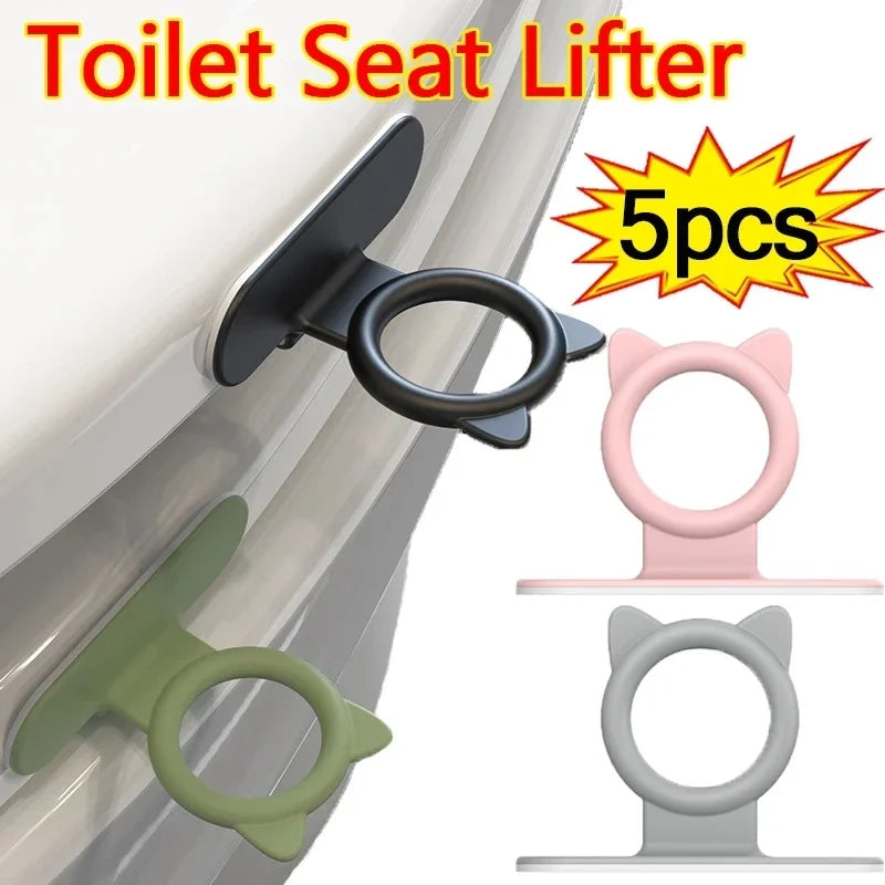 Self-Adhesive Toilet Seat Lifter — Swuffy
