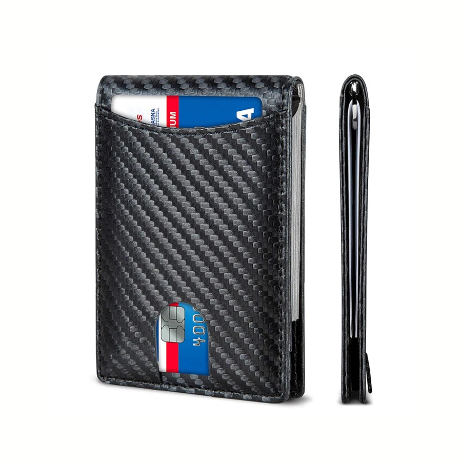 Slim Wallet Rfid Blocking Front — Swuffy